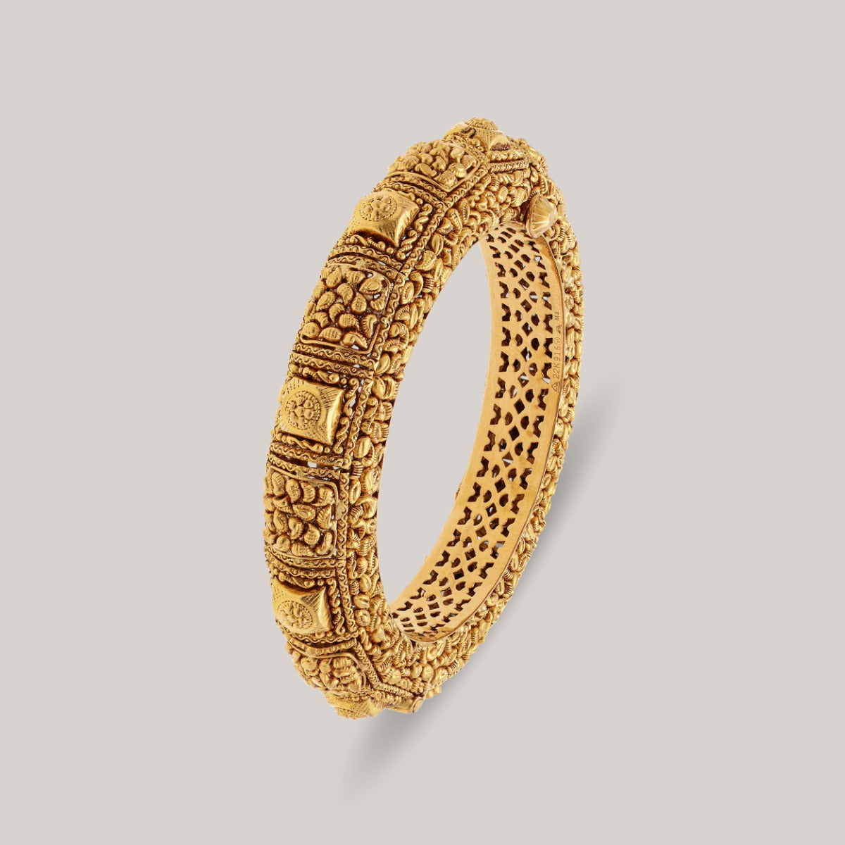 Gilded Grace Gold Bangle