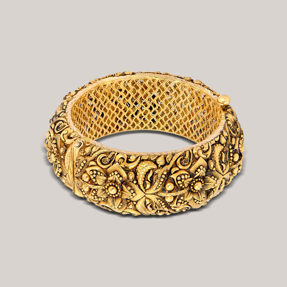Enthrall Bloom Gold Bangle