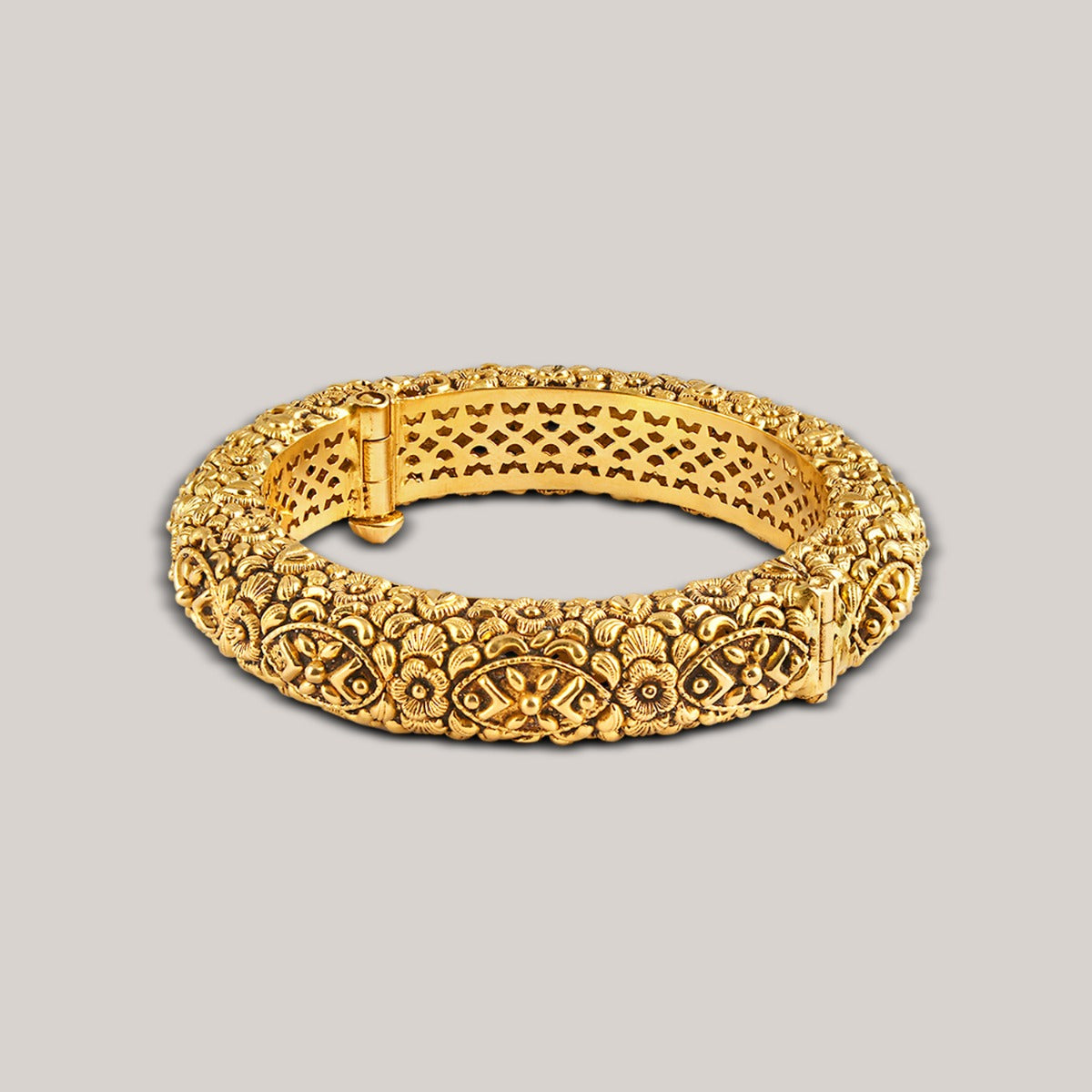 Blossom Bash Gold Bangle