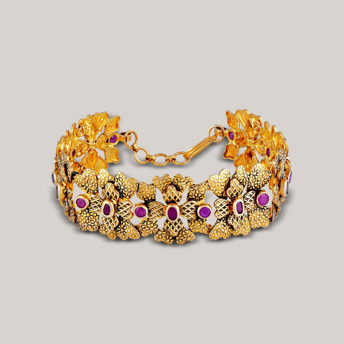 Gold Lace Bracelet