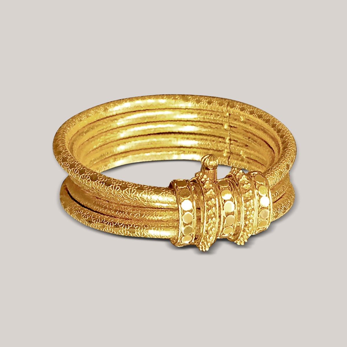 Sheen Gold Kada Set