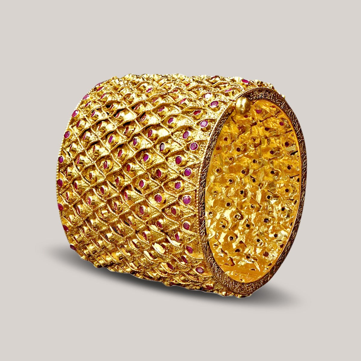 Millennia Gold Bangle Cuff