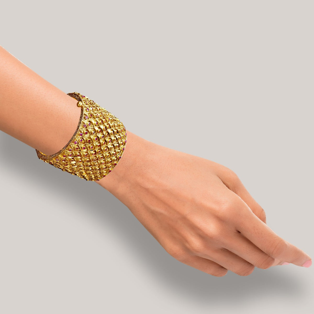 Millennia Gold Bangle Cuff