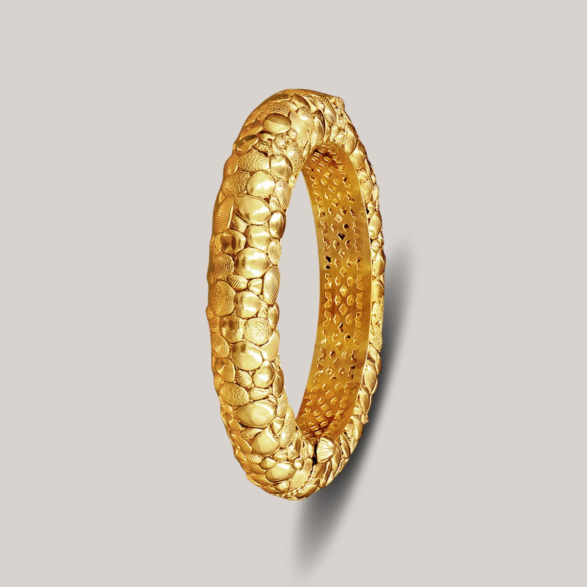 Gold Crust Bangle