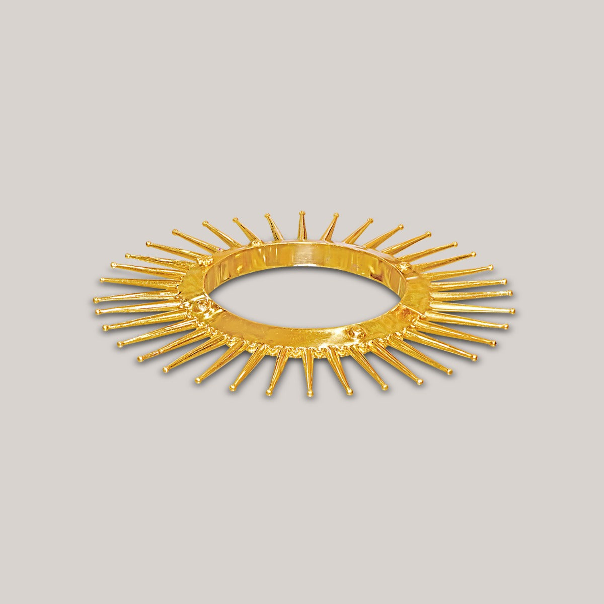 Sunrays Gold Bangle
