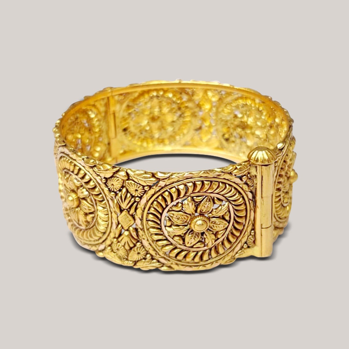 Adorned Personalised Gold Bangle