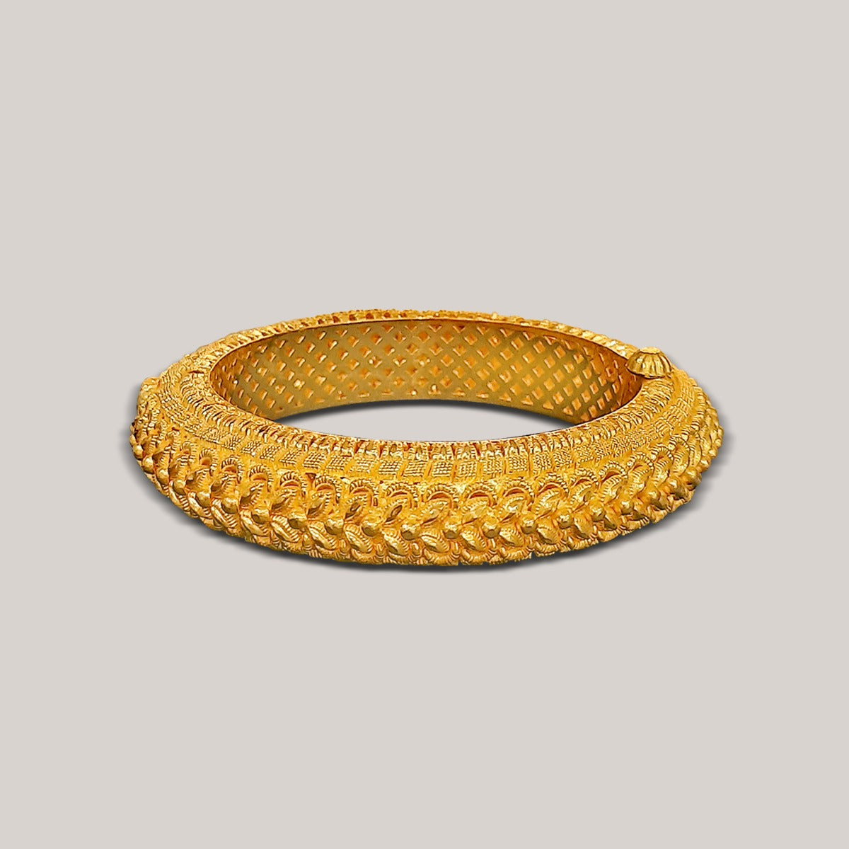 Kinarya Linear Gold Bangle Set