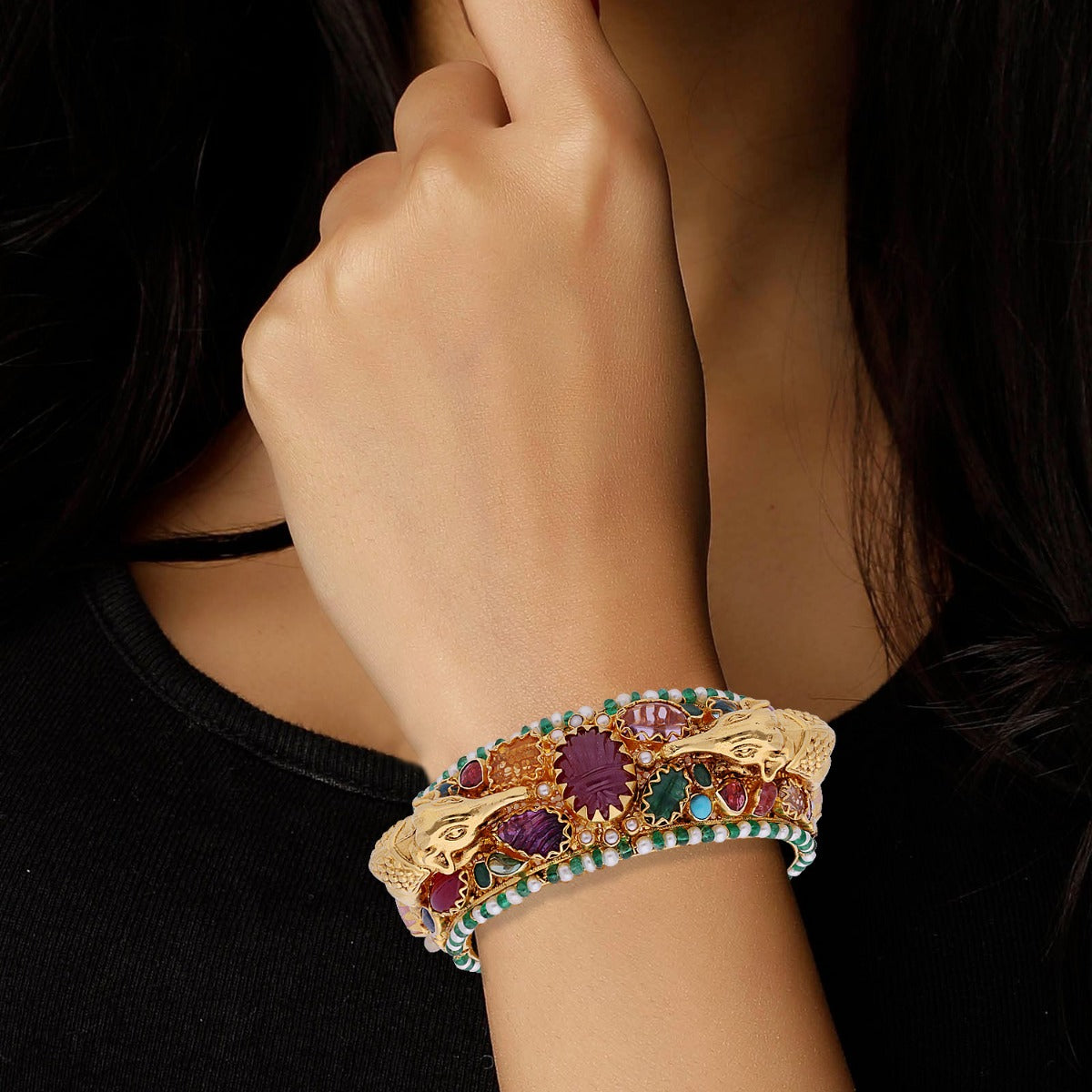 The Royale Elephant Gold Kada