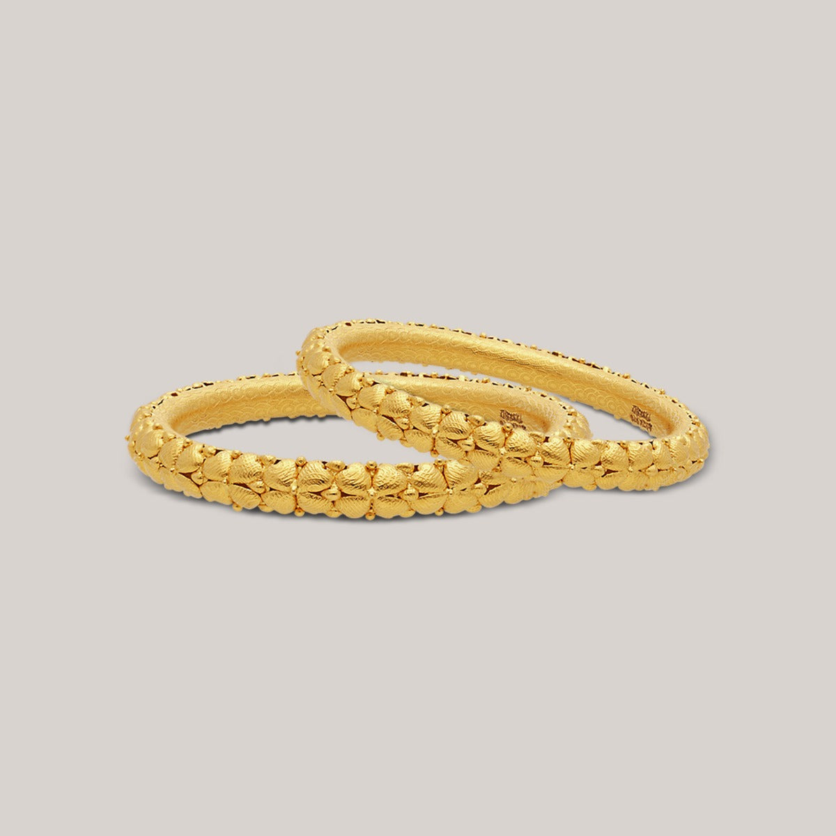 Mogra Gold Bangle Set