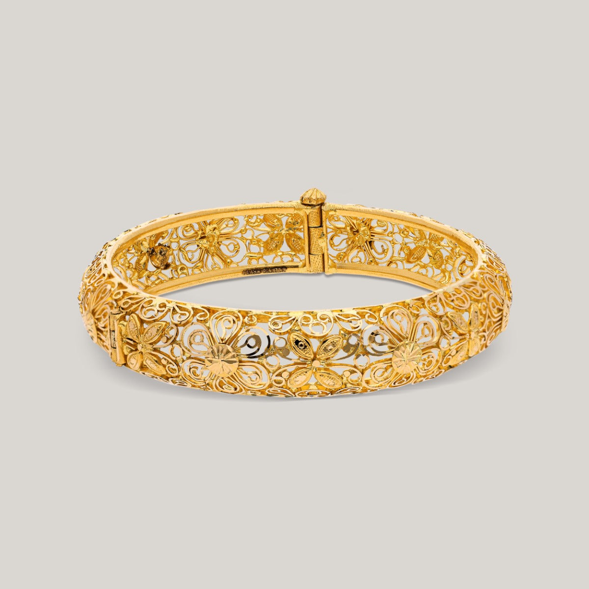Dazzling Delight Gold Bangle Set
