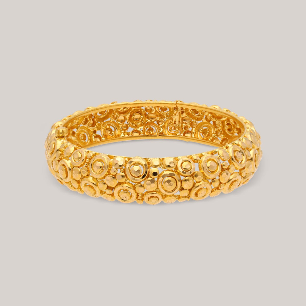 Golden Pebbles Gold Bangle