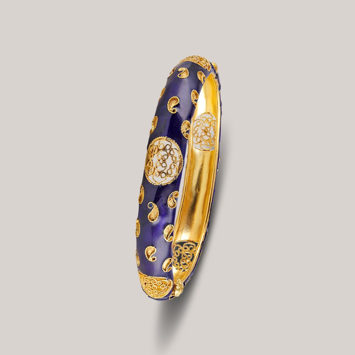 Gladiator Glaze Gold Bangle