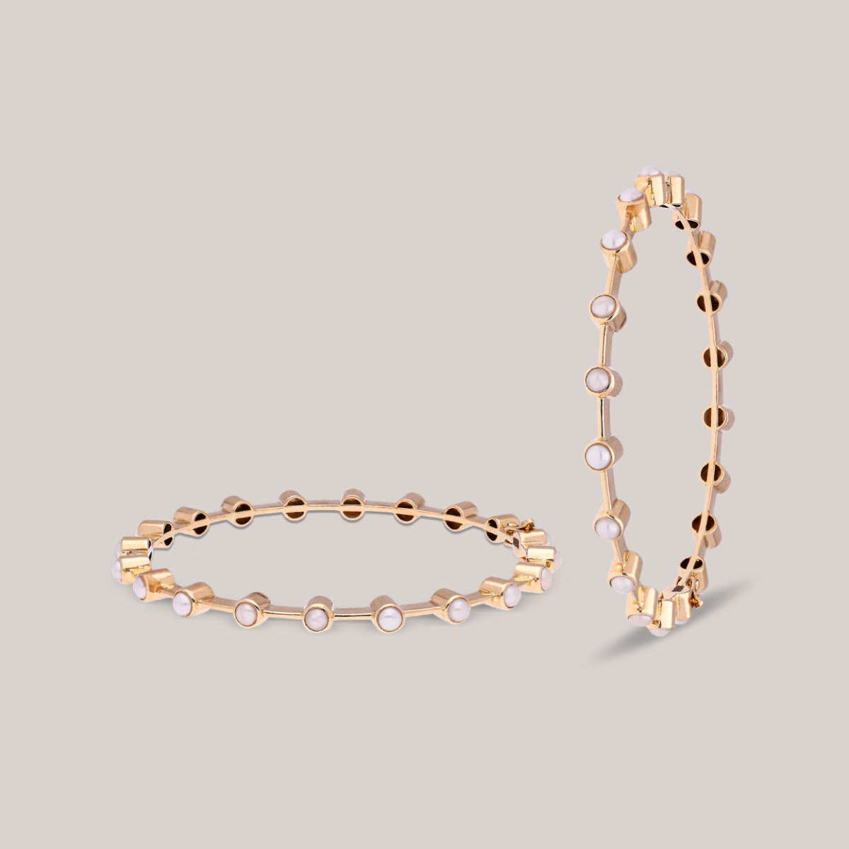 Celeste Gold Bangle Set