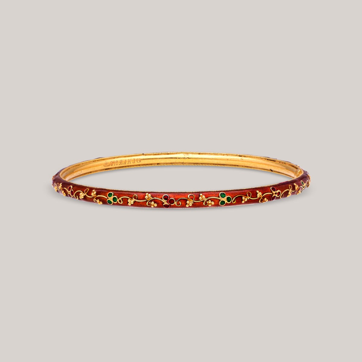 Golden Vine Gold Bangle