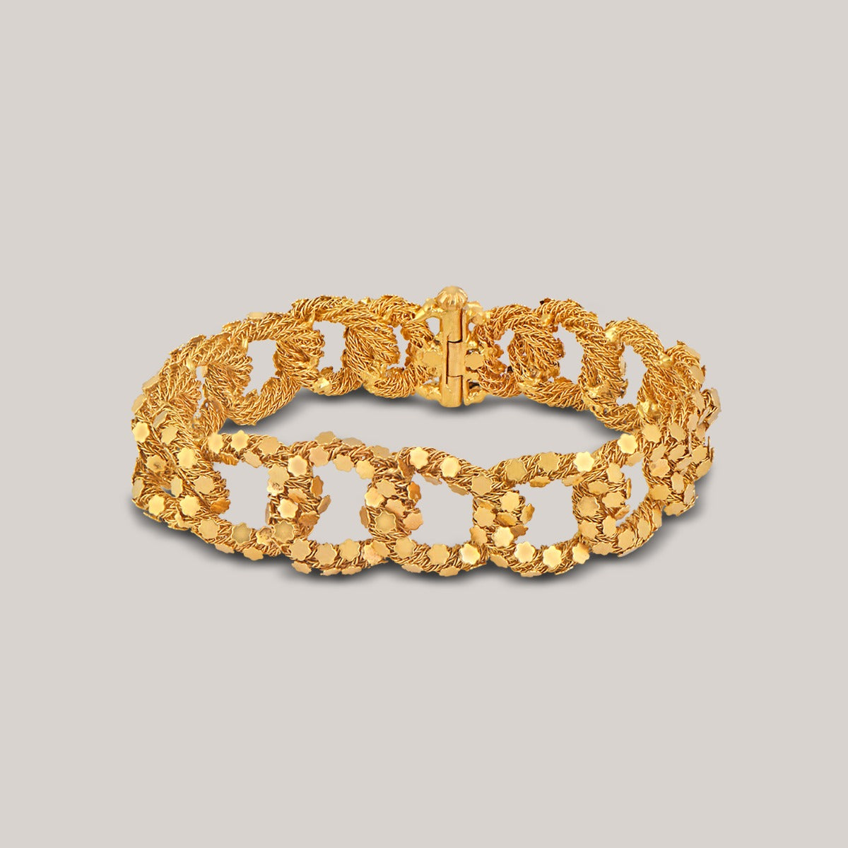 Gold Lace Bracelet