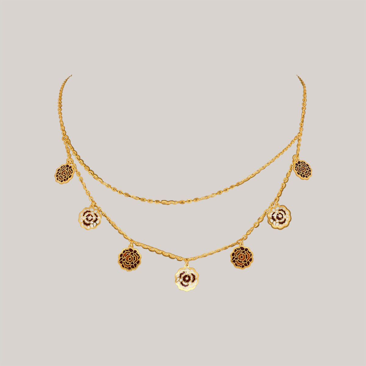 Nandini Gold Necklace