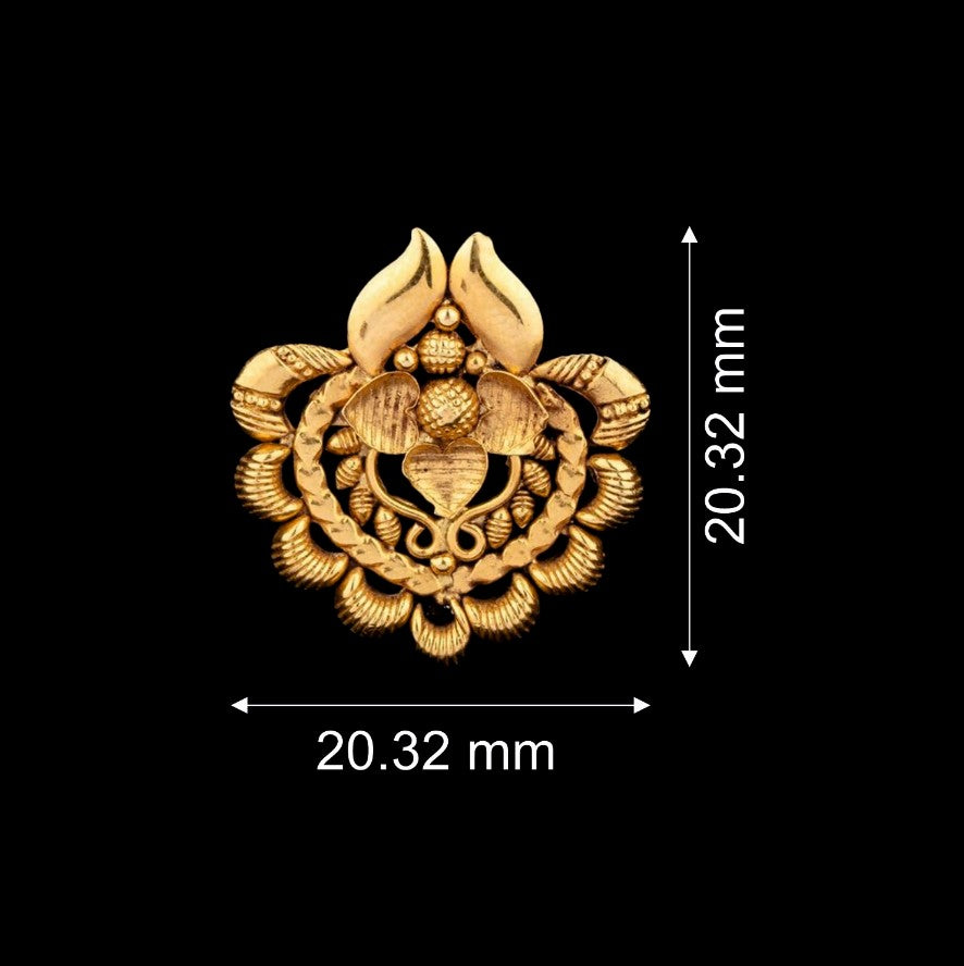 Preksha Gold Earrings