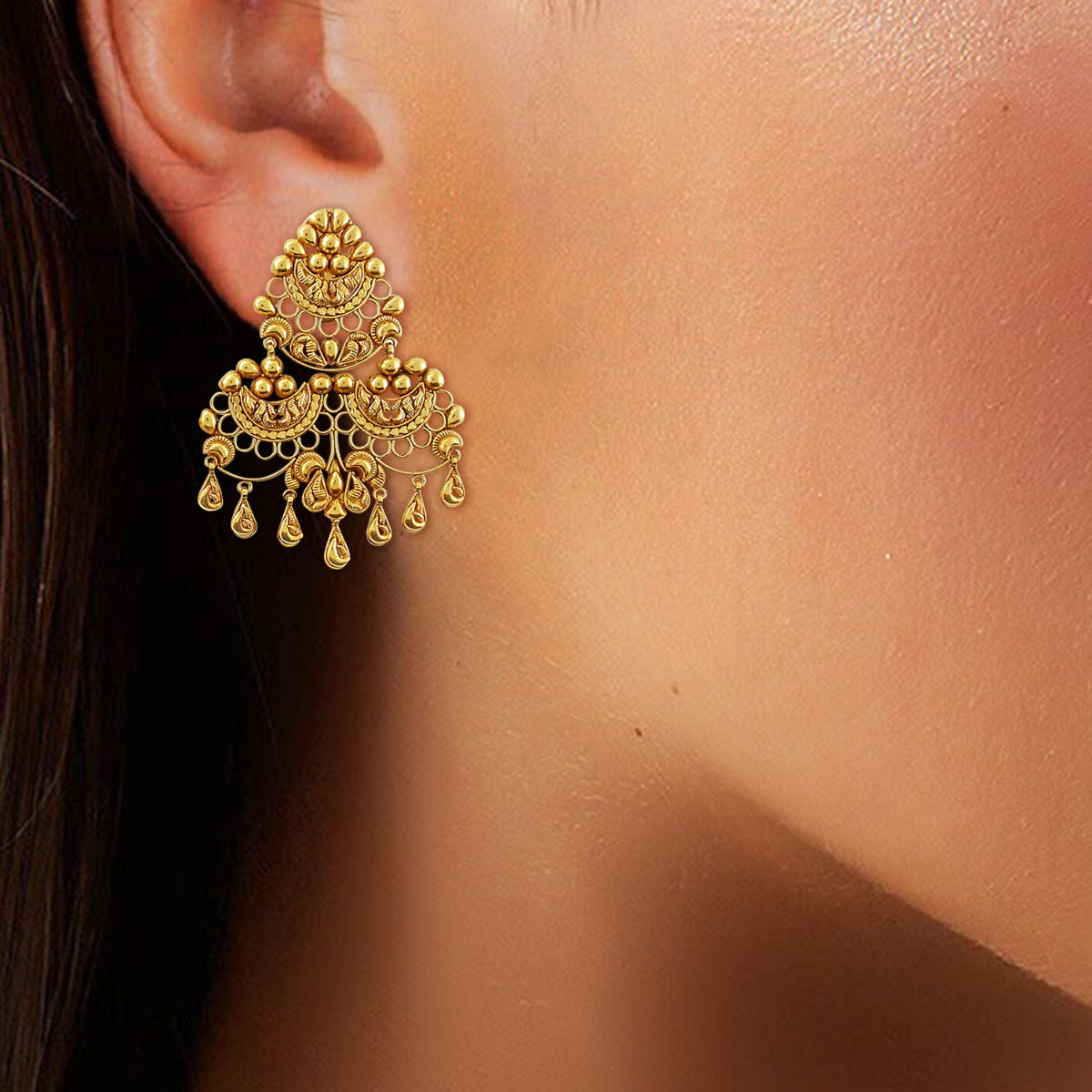 Kayani Gold Earrings