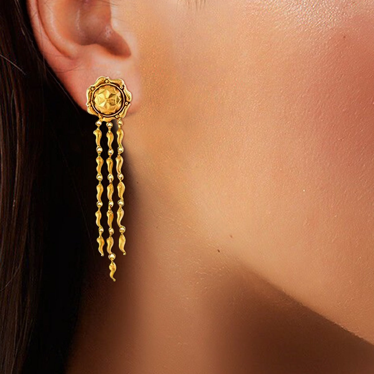 Dainty Gold Earrings