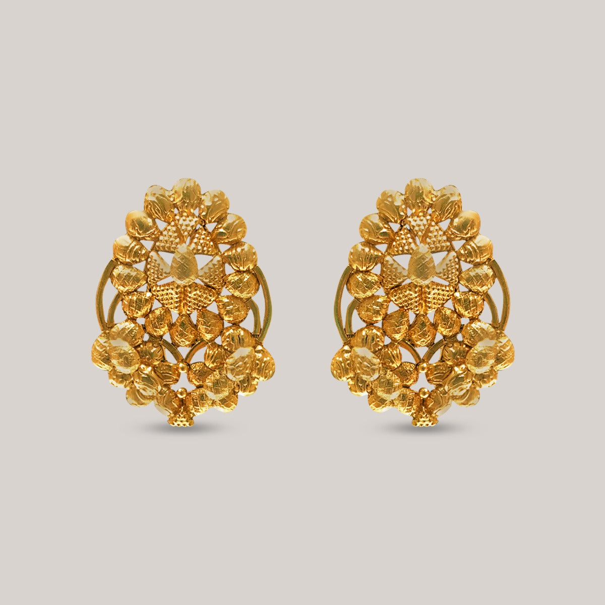 Exquisite Gold Earrings