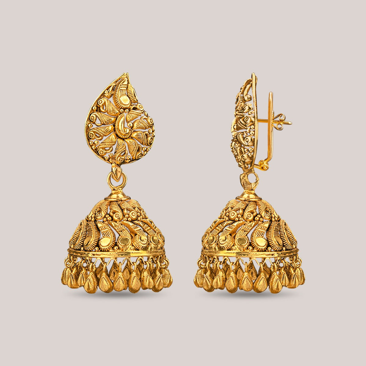Kalika Gold Jhumka