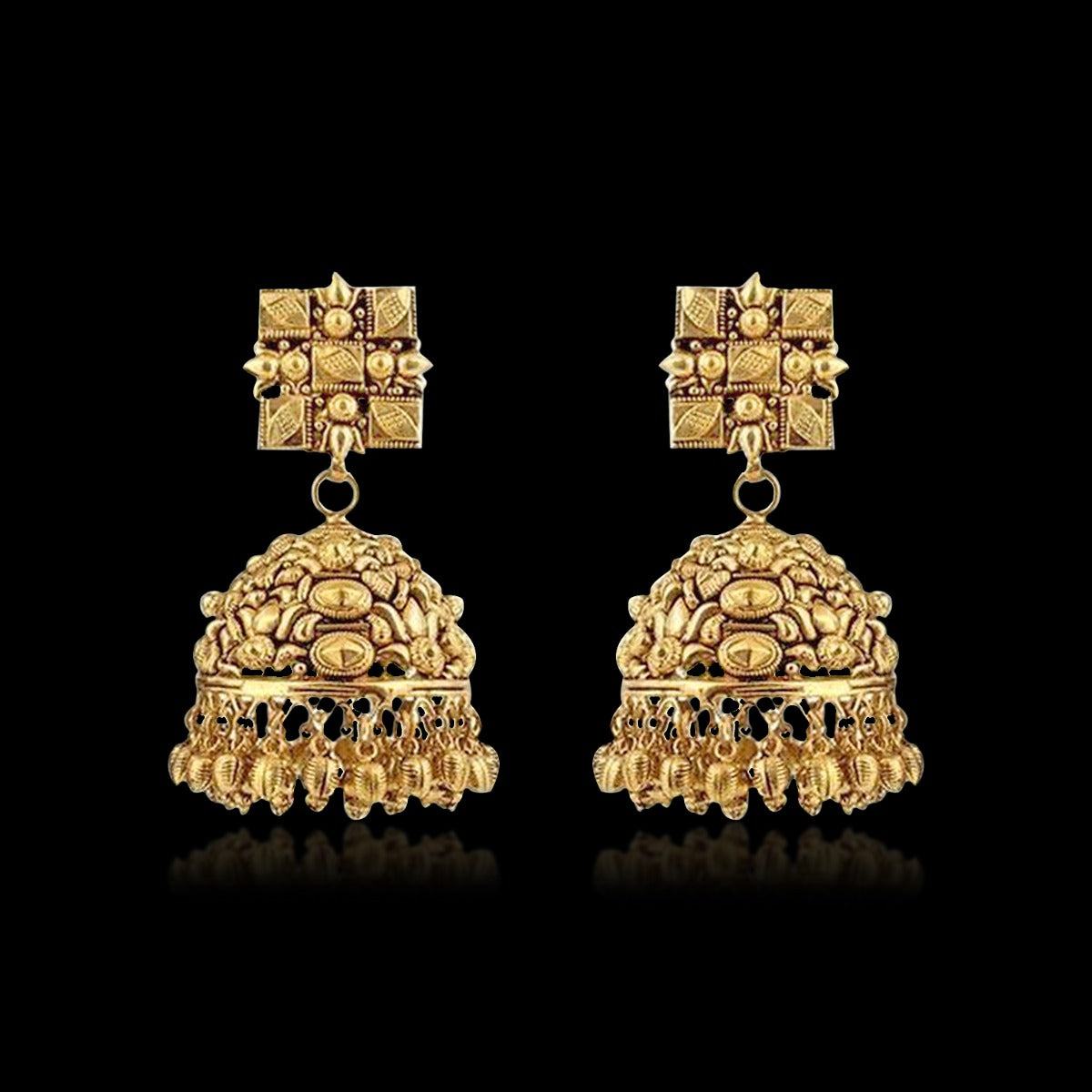 Kalas Gold Jhumka
