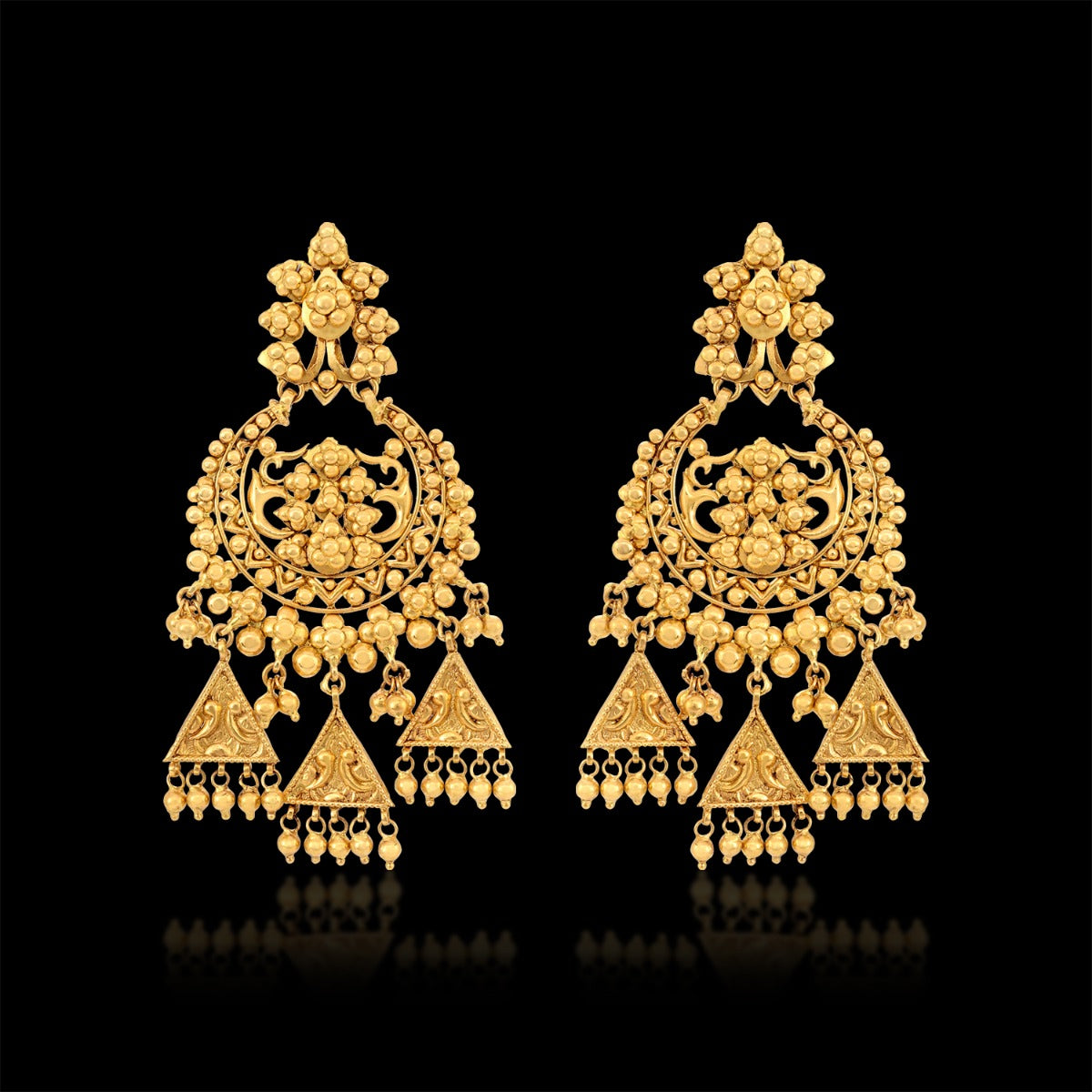 Floret Miracle Gold Earrings