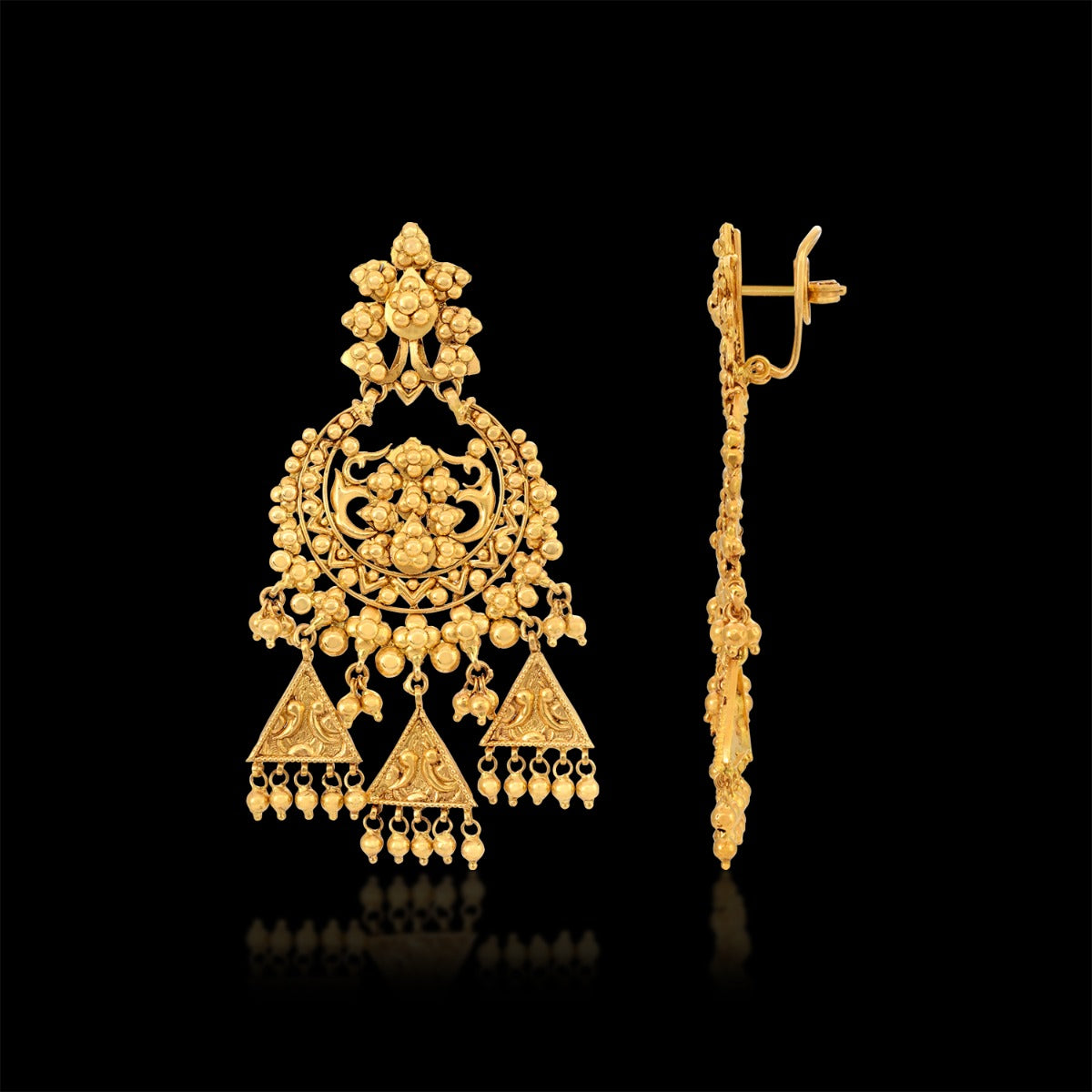 Floret Miracle Gold Earrings
