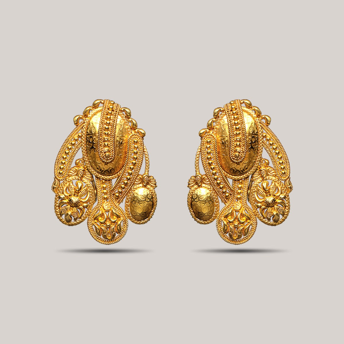 Elegant Gold Earrings