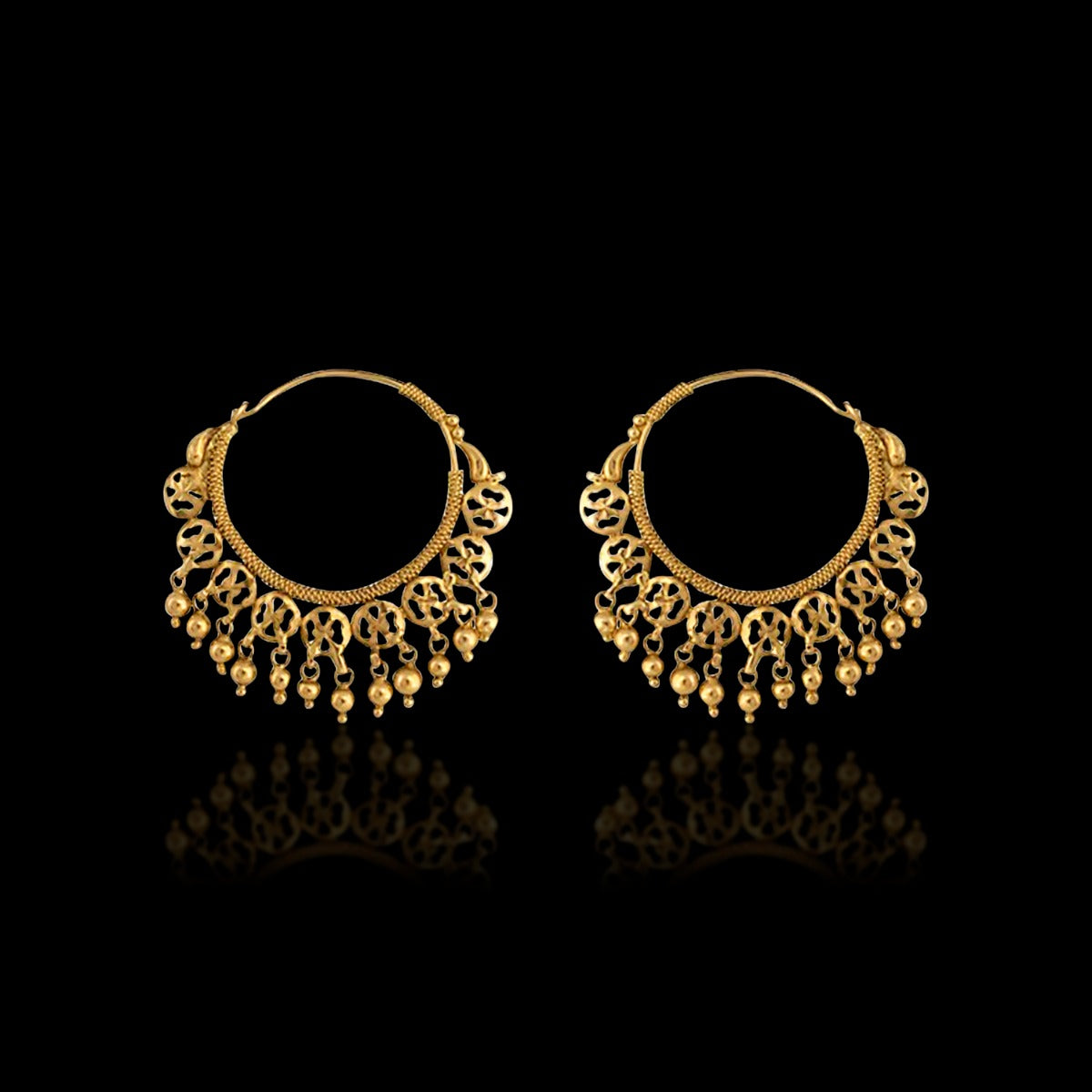Classic Gold Earrings