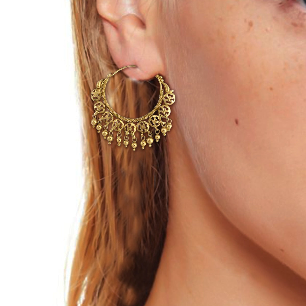 Classic Gold Earrings