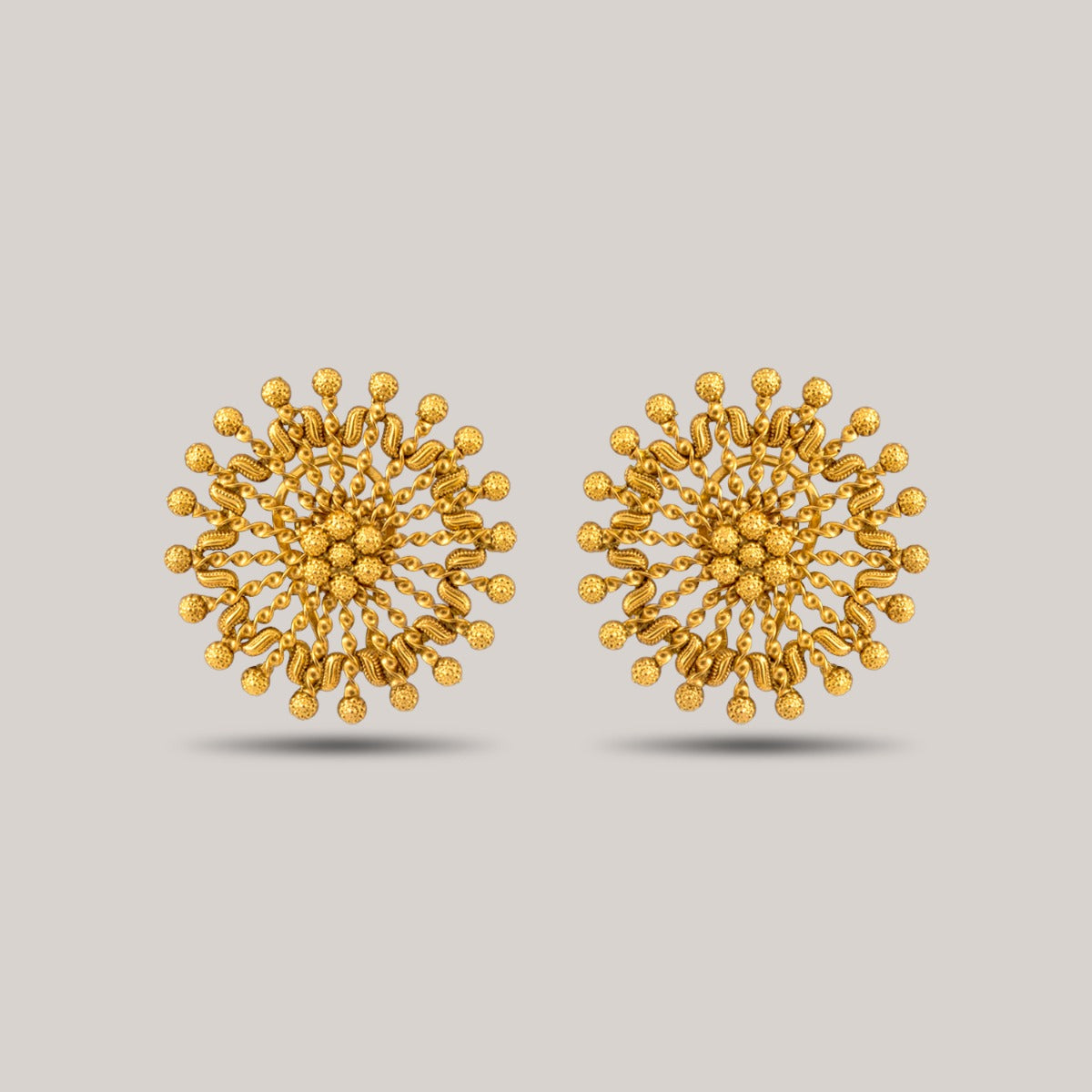 Stylish Gold Earrings