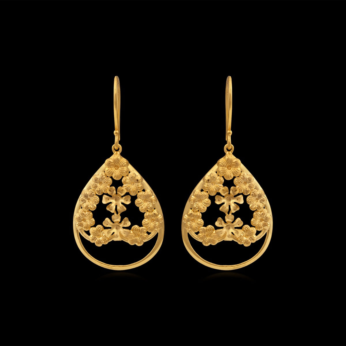 Floral Drop Earrings