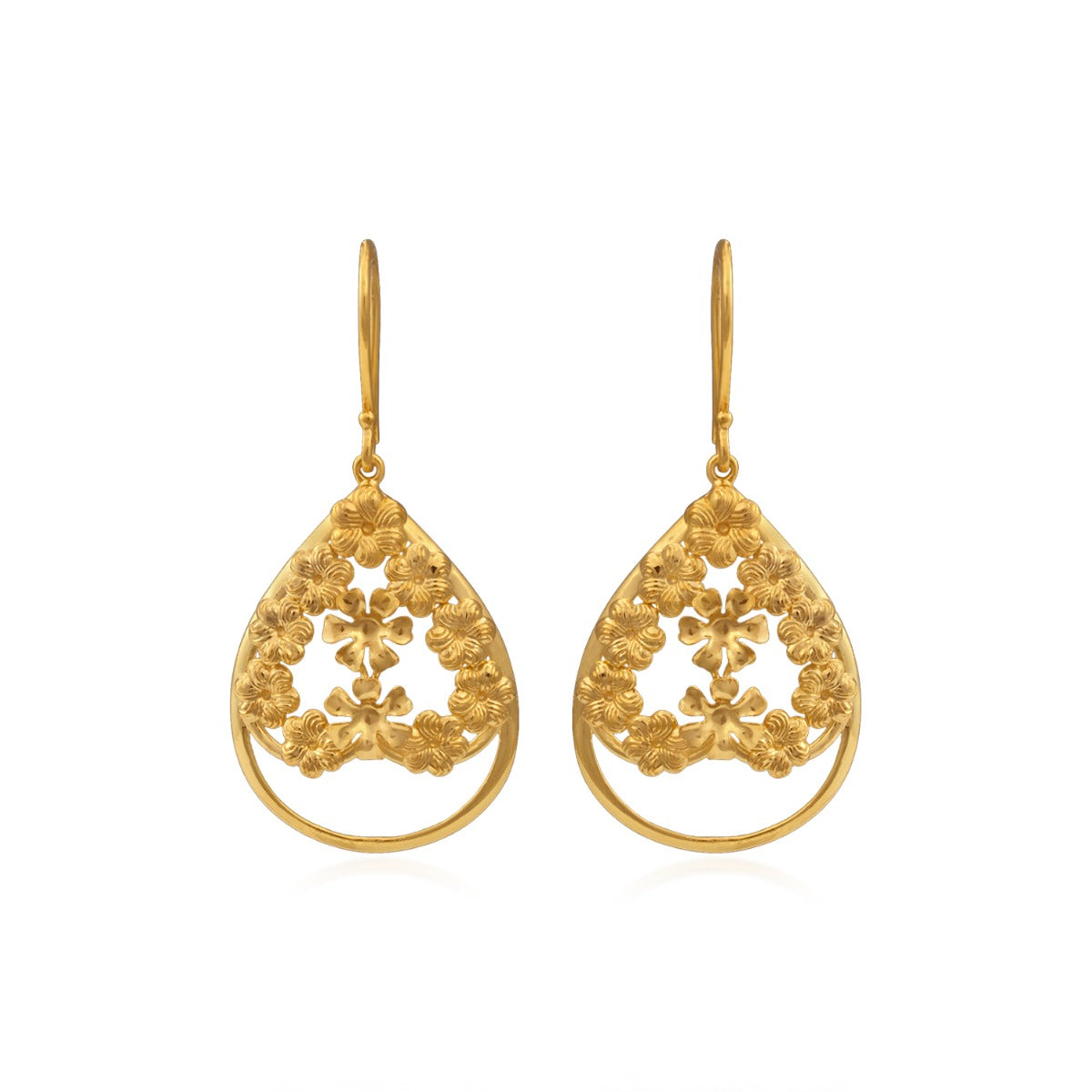 Floral Drop Earrings