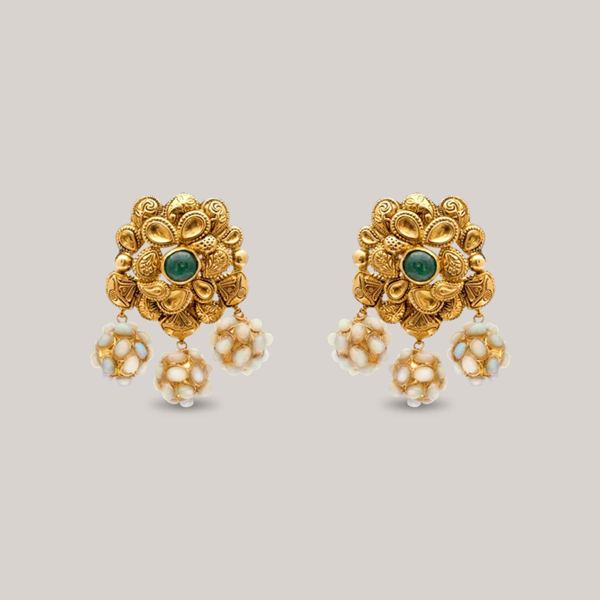 Ishtar's Tears Gold Earrings