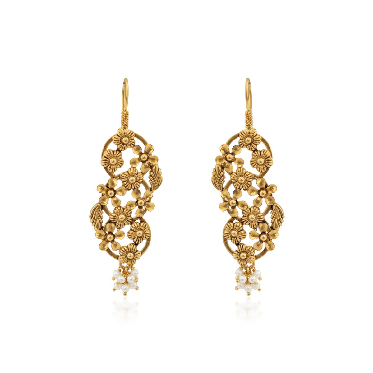 Trendy Pearl Earrings
