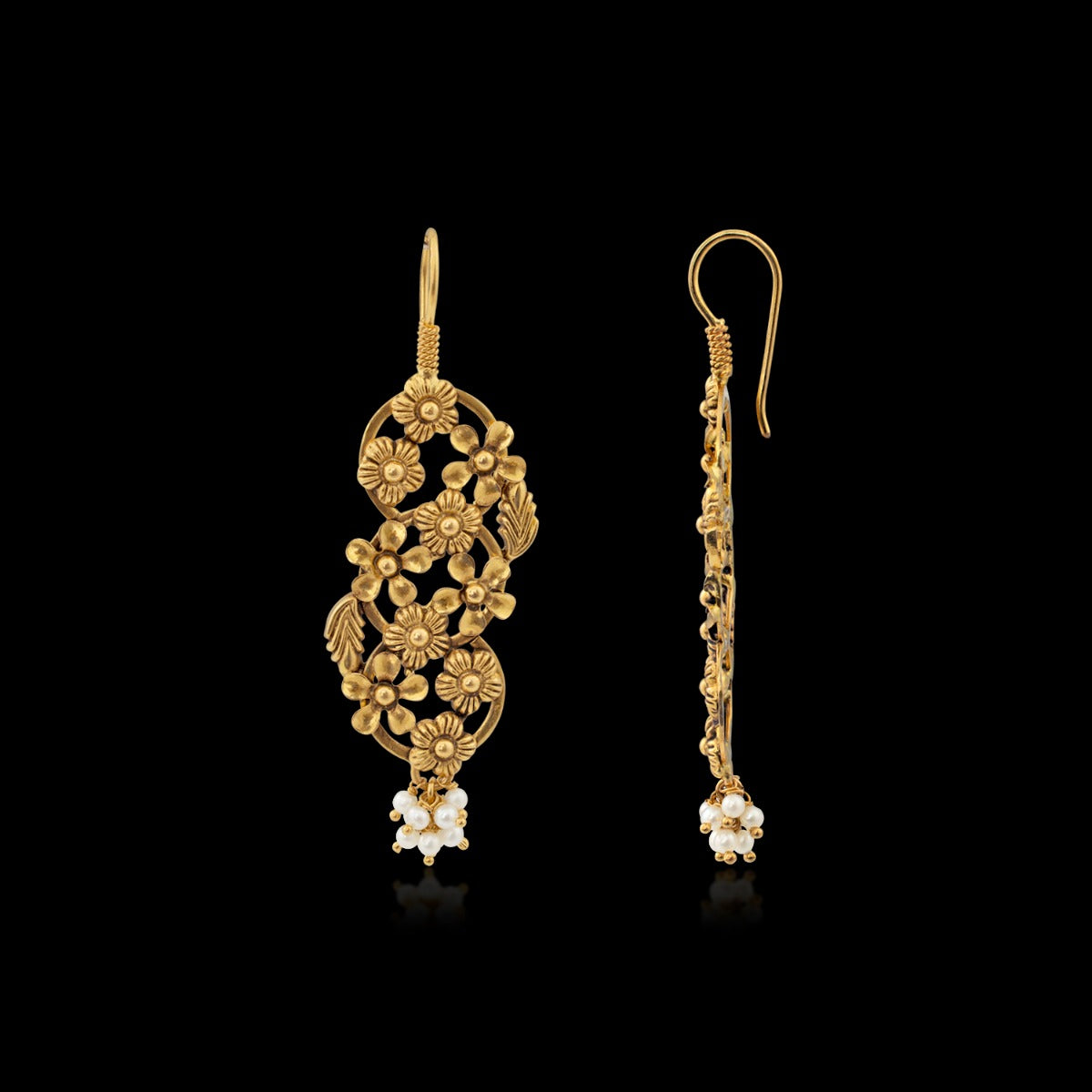 Trendy Pearl Earrings