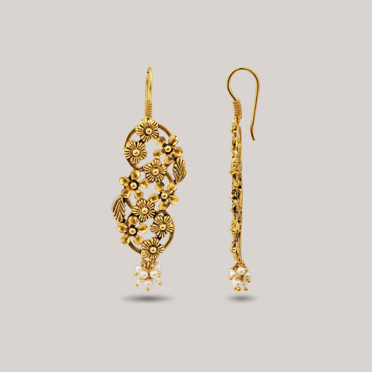 Trendy Pearl Earrings