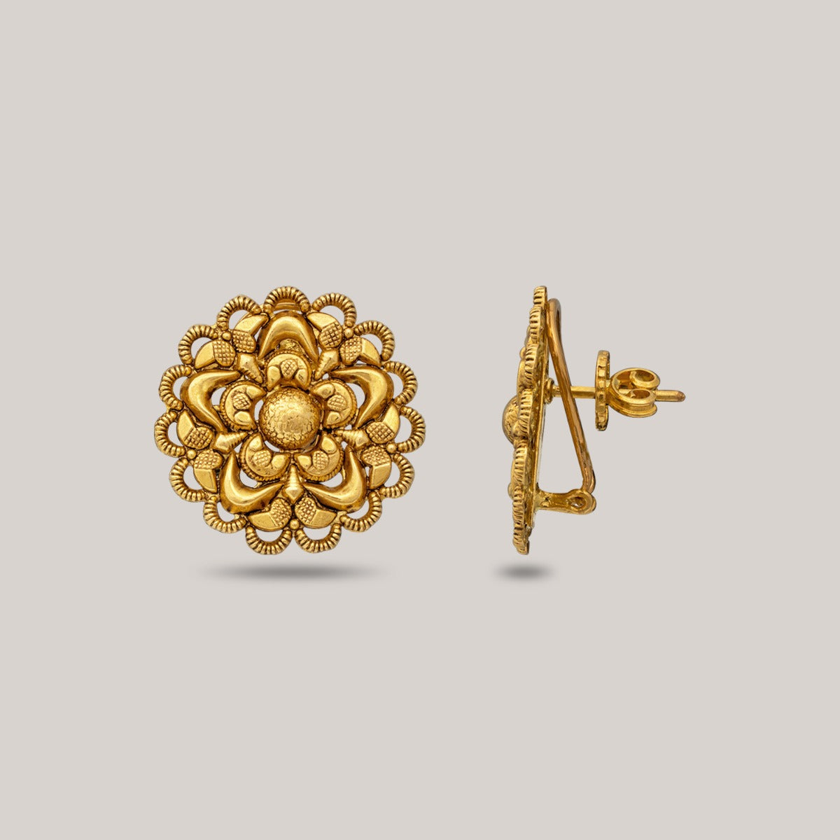 Periwinkle Gold Earrings
