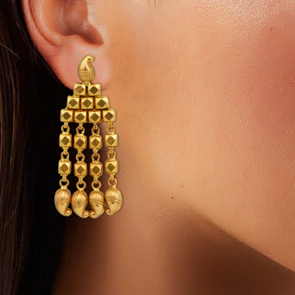 Elegant Minimalist Gold Earrings