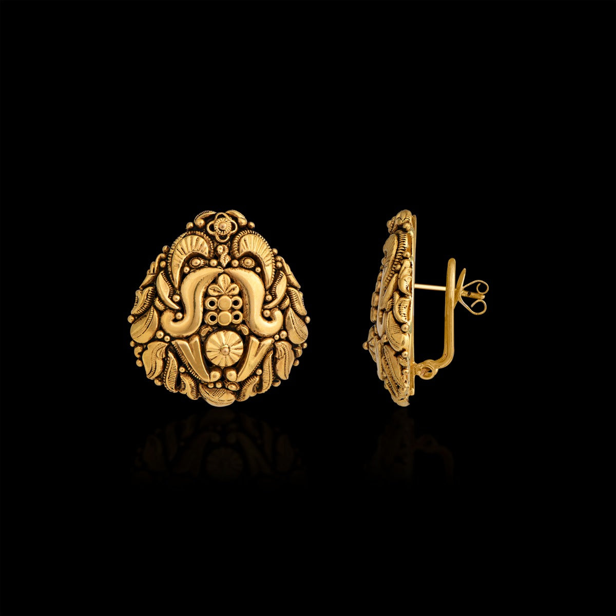 Lali Geometric Gold Earrings