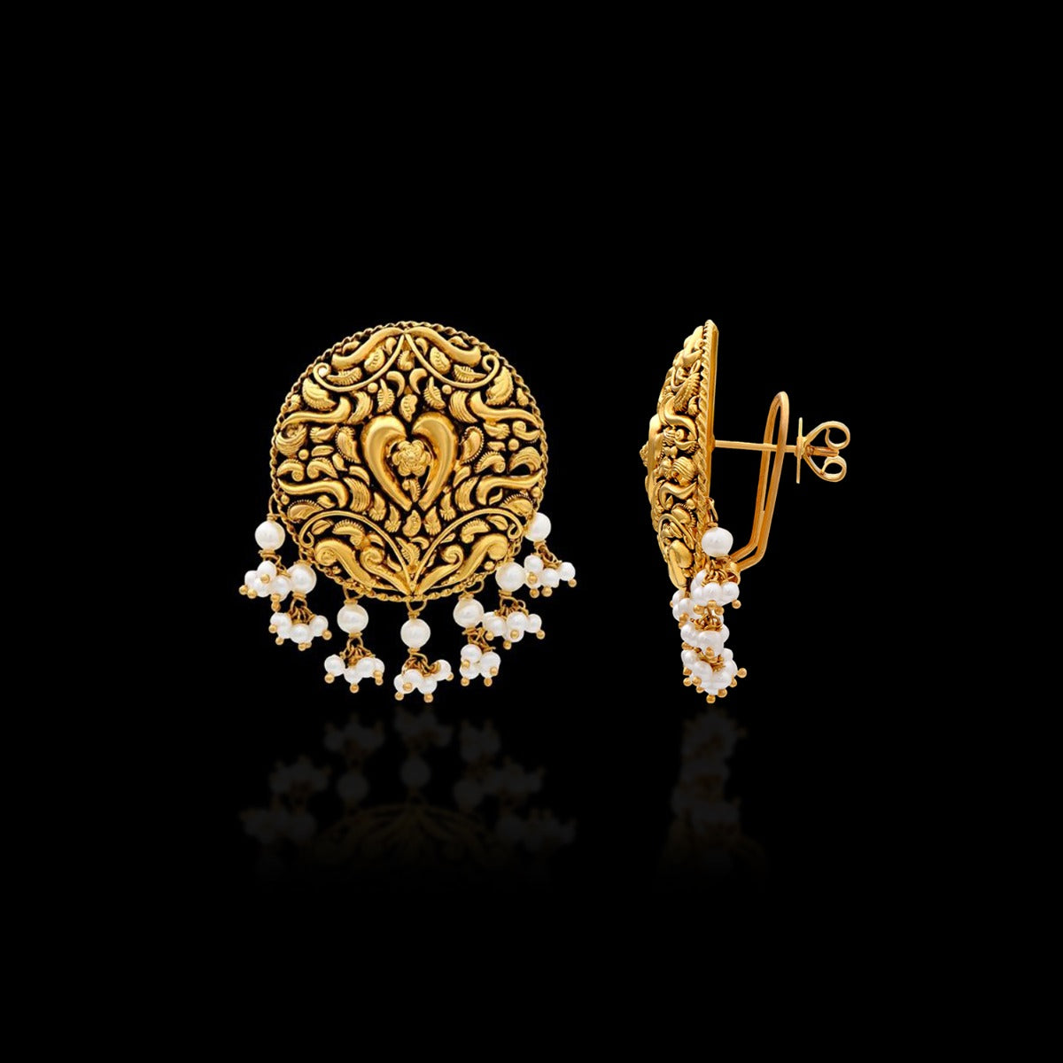 Amore Stackable Gold Earrings