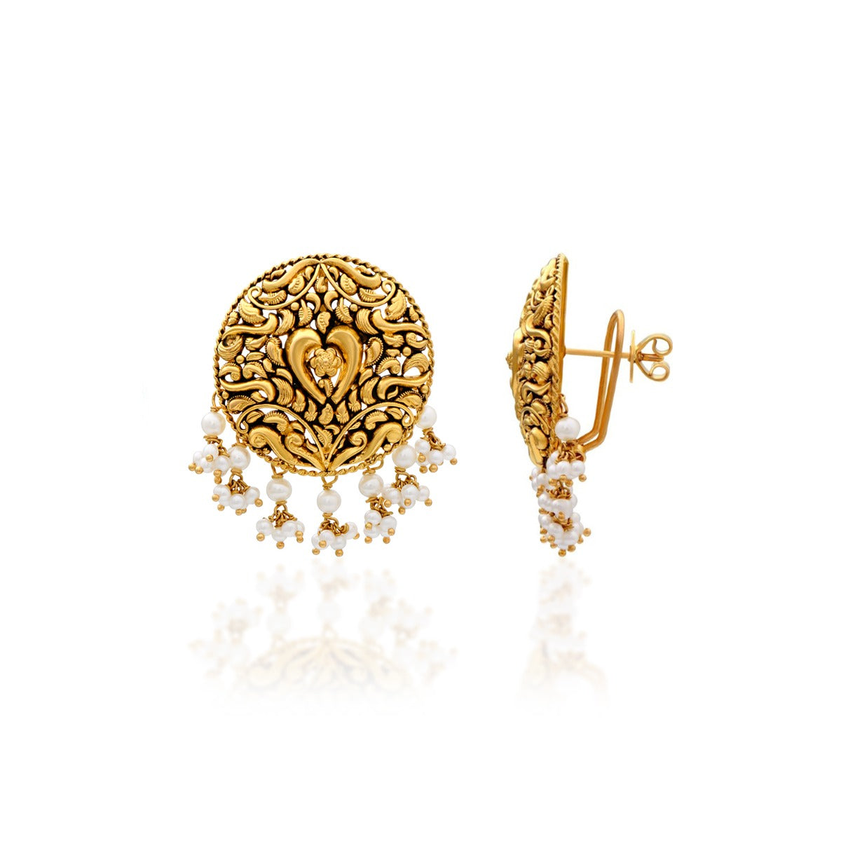 Amore Stackable Gold Earrings