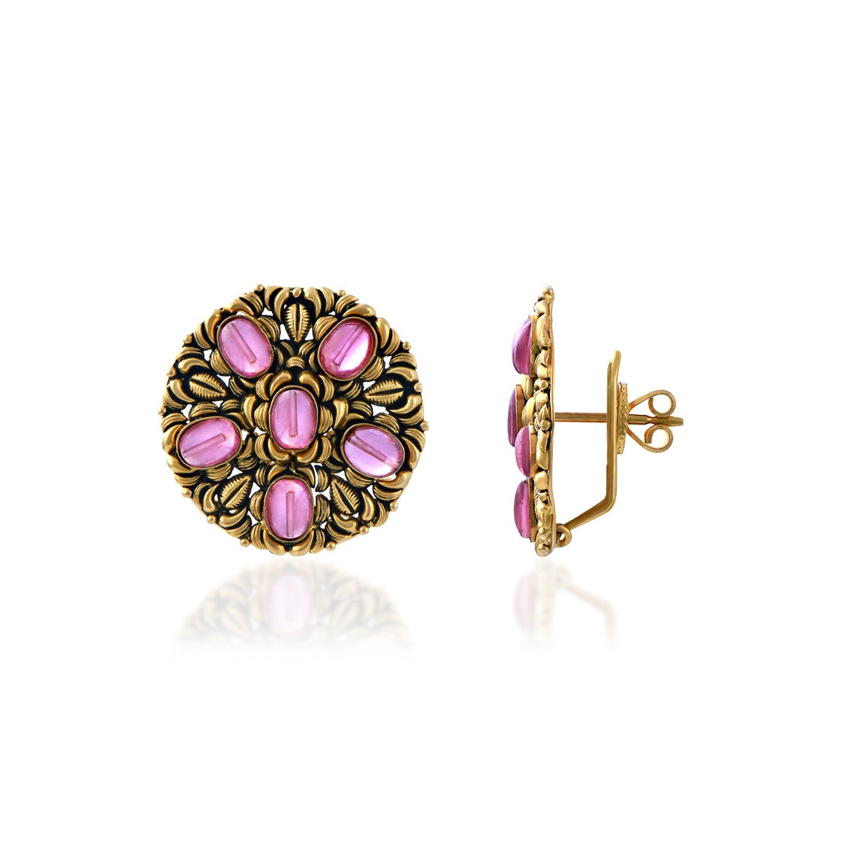 Cambre Tourmaline Gold Choker Set