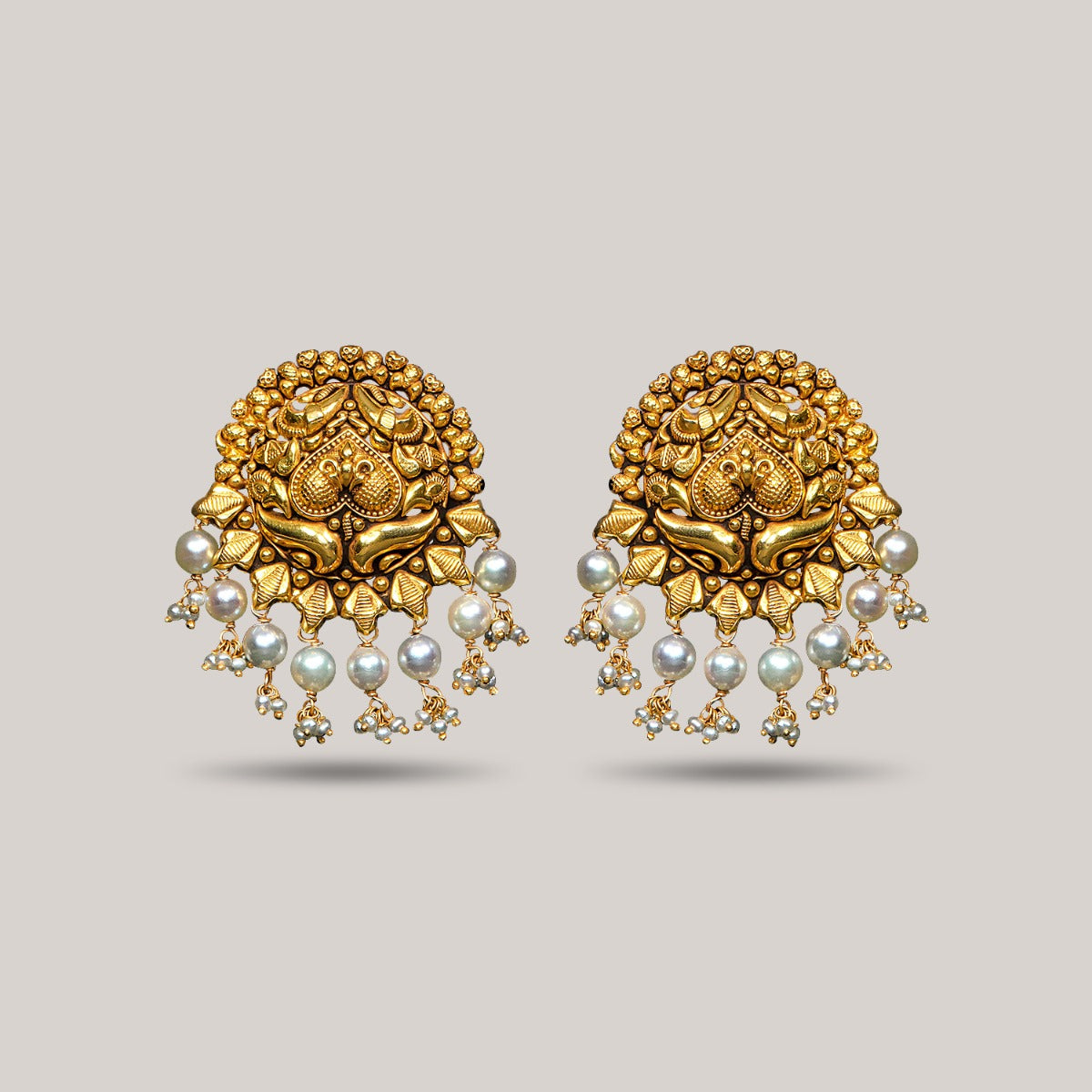 Hansini Gold Earrings