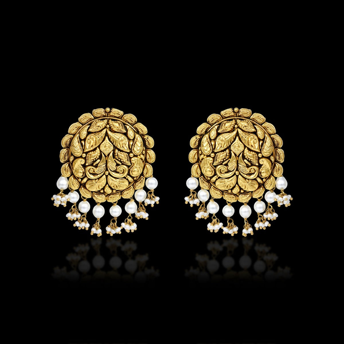 Sea Beings Gold Earrings