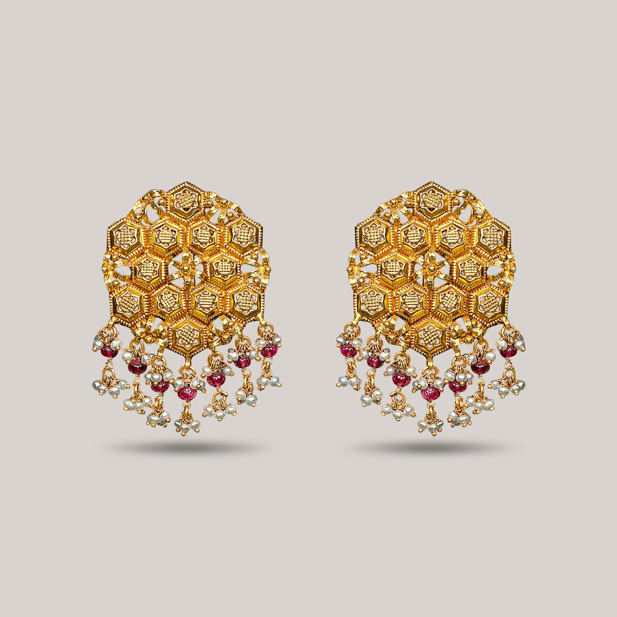 Glam Gold Earrings