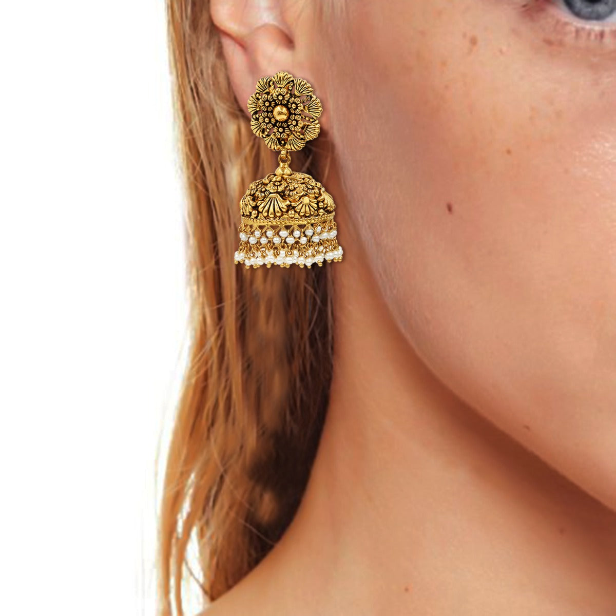 Swarna Gold Jhumka