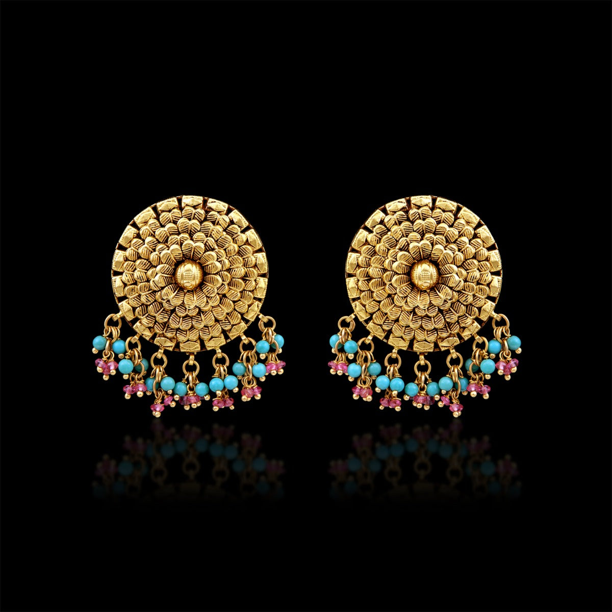 Grace Kelly Gold Earrings