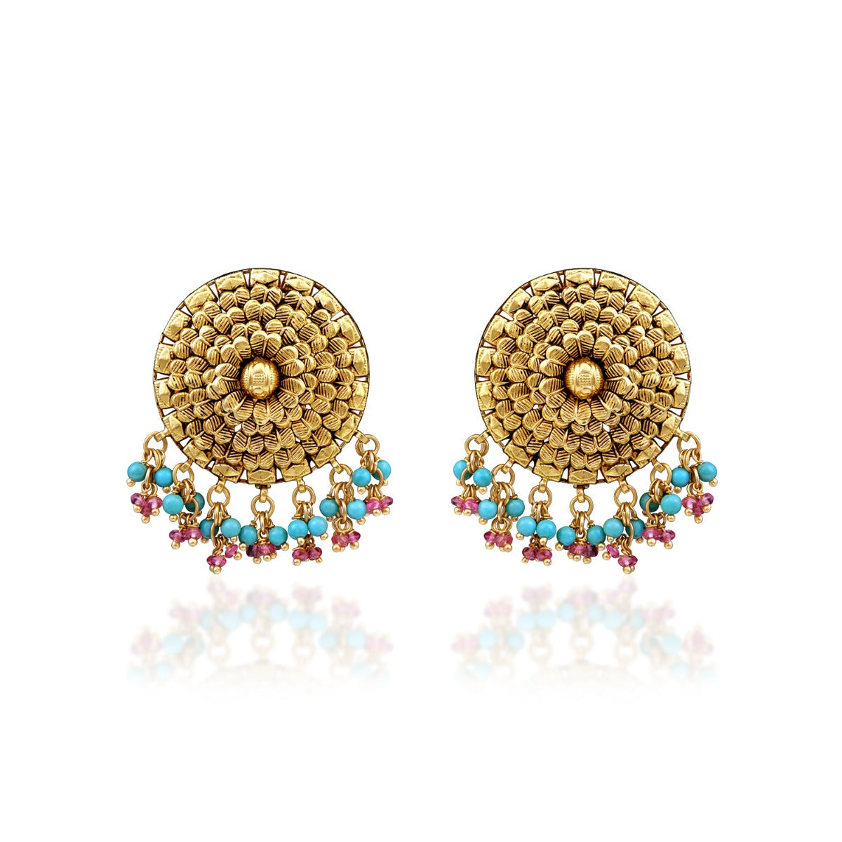 Grace Kelly Gold Earrings